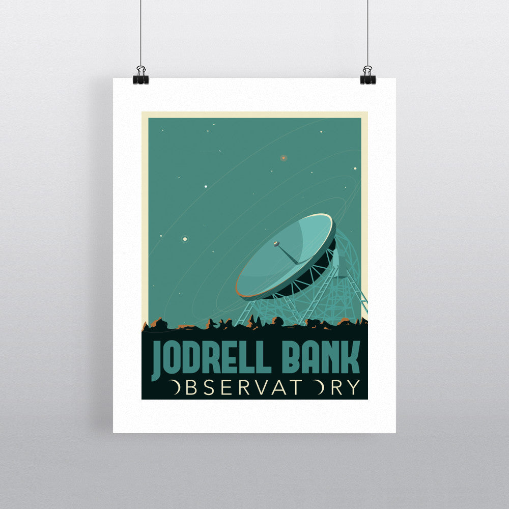 Jodrell Bank Observatory 90x120cm Fine Art Print