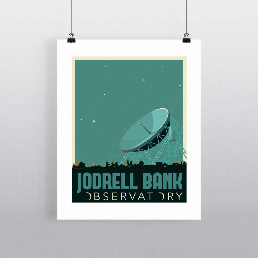 Jodrell Bank Observatory - Art Print
