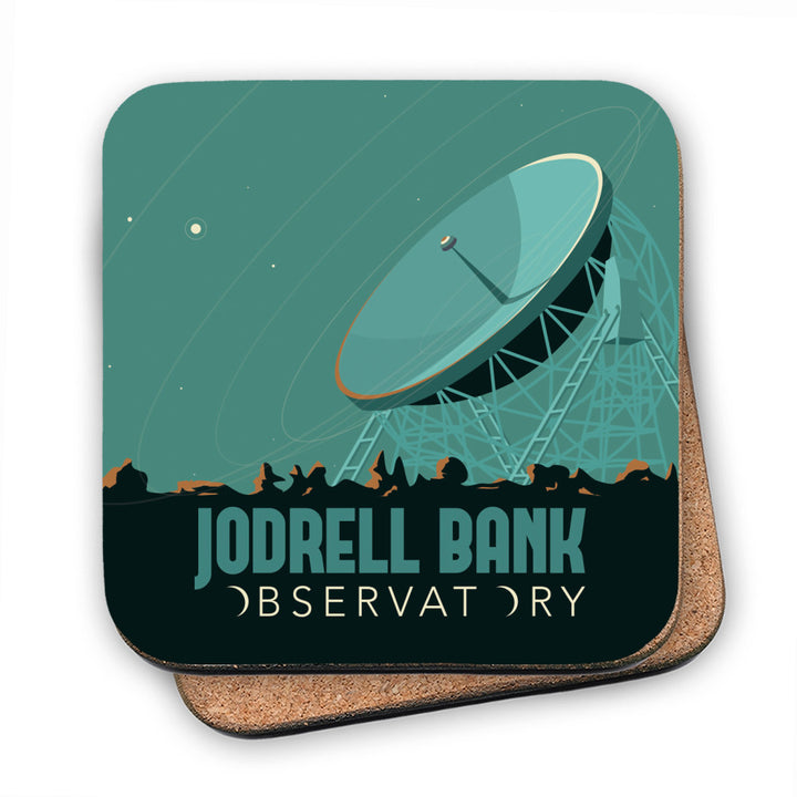 Jodrell Bank Observatory MDF Coaster