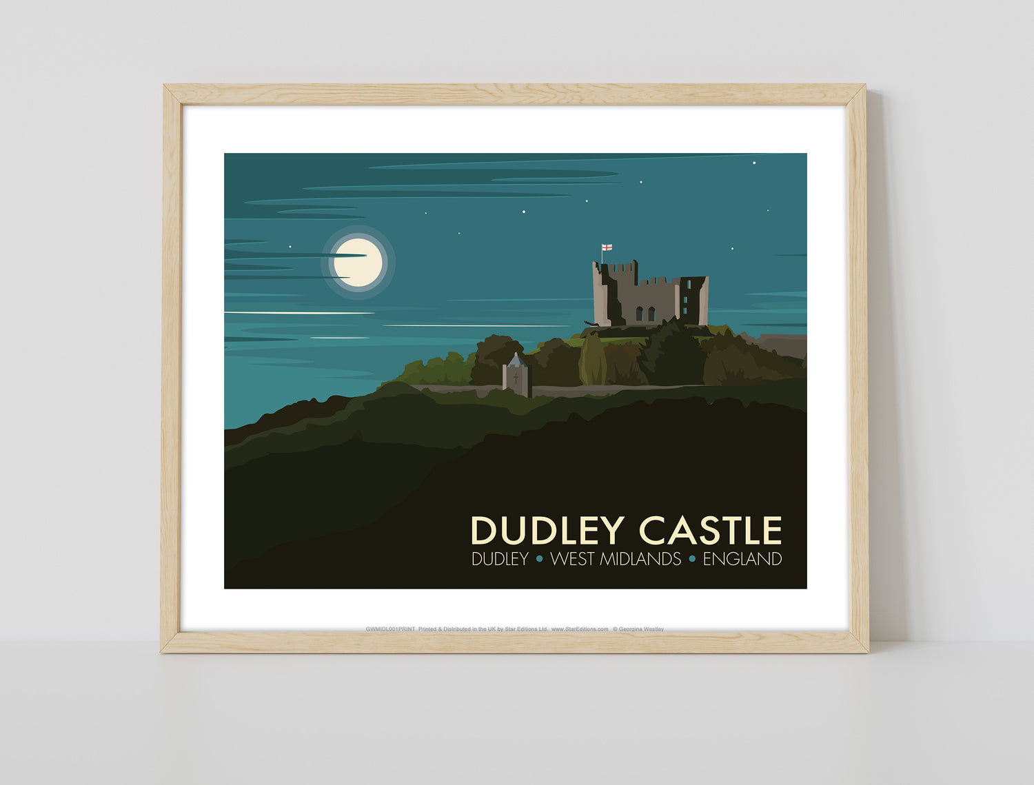 Dudley Castle - Art Print