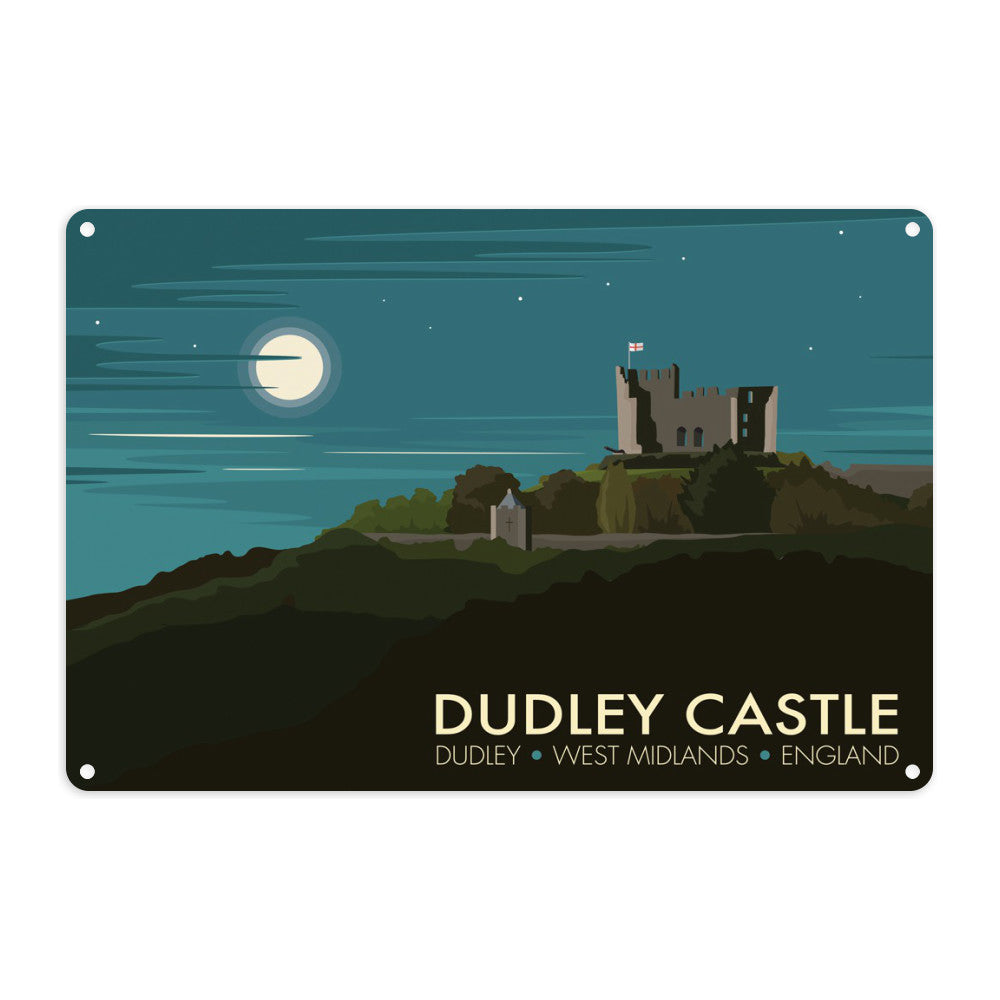 Dudley Castle Metal Sign