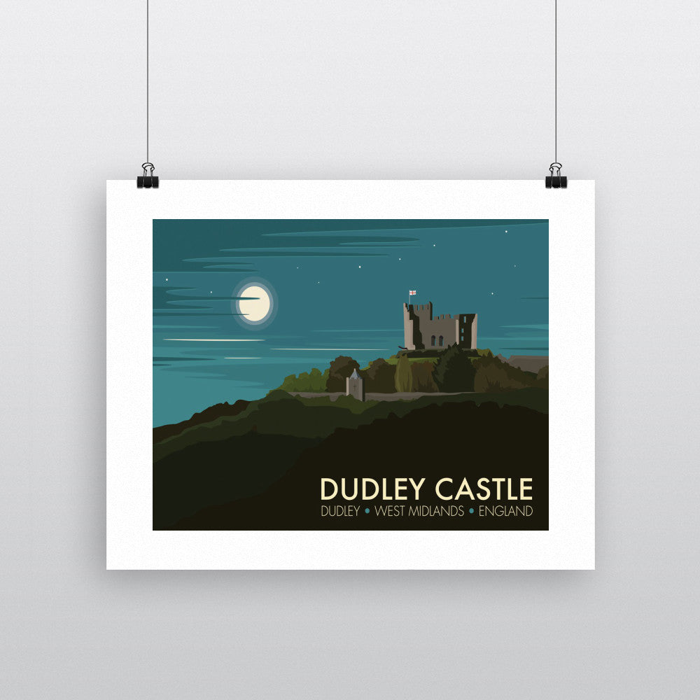 Dudley Castle 90x120cm Fine Art Print