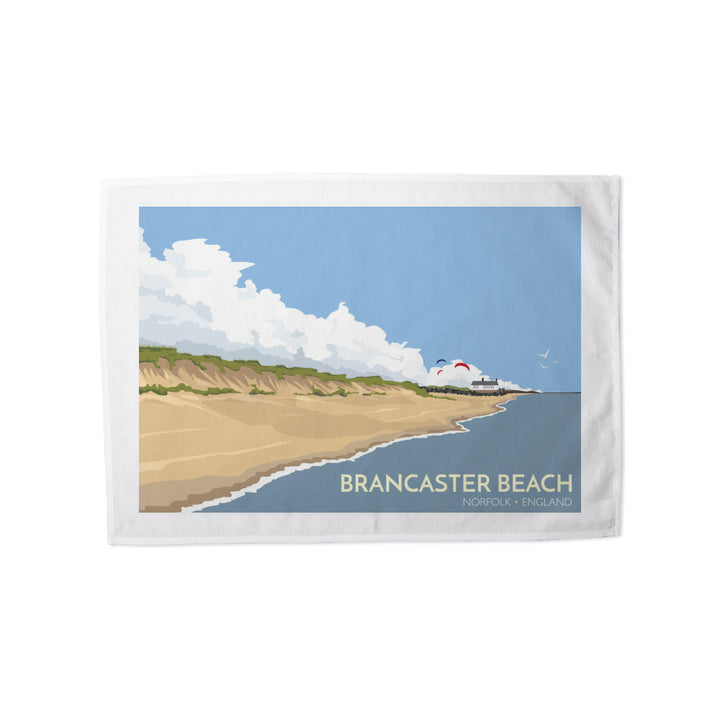 Brancaster Beach, Norfolk Tea Towel