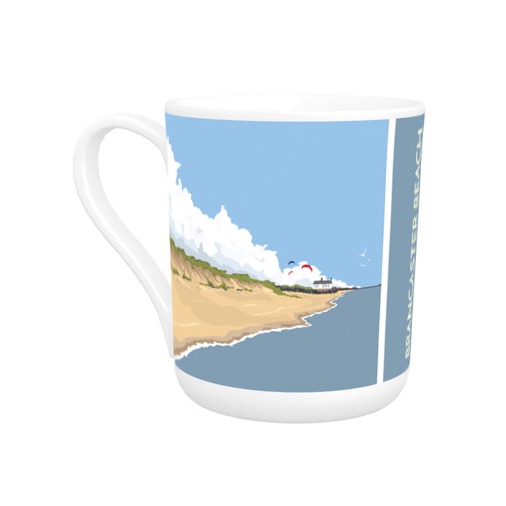 Brancaster Beach, Norfolk Bone China Mug