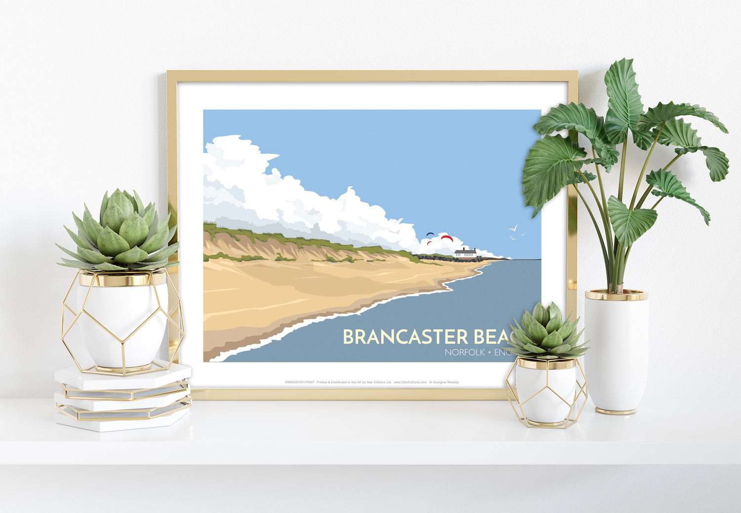 Brancaster Beach, Norfolk - Art Print