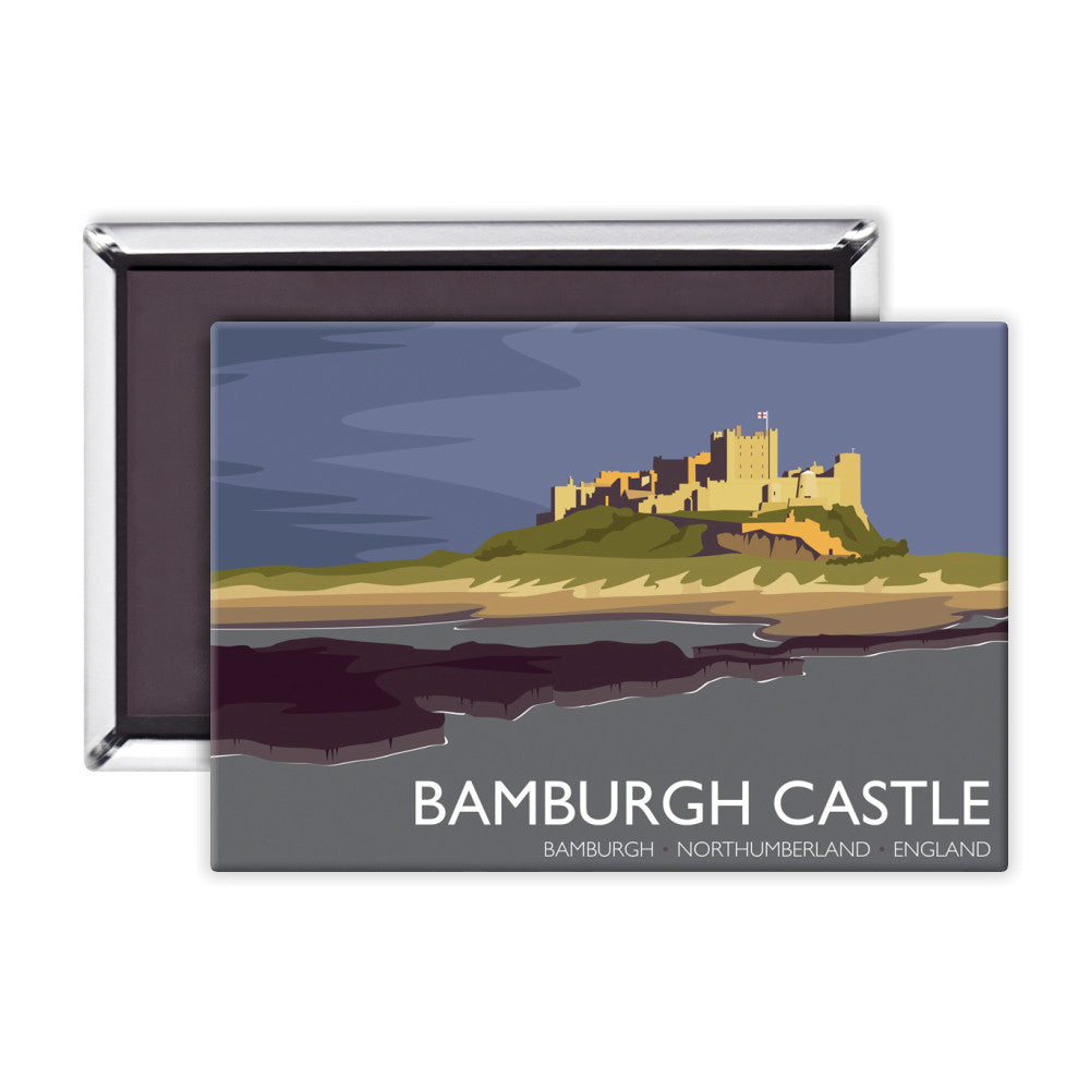 Bamburgh Castle, Northumberland Magnet