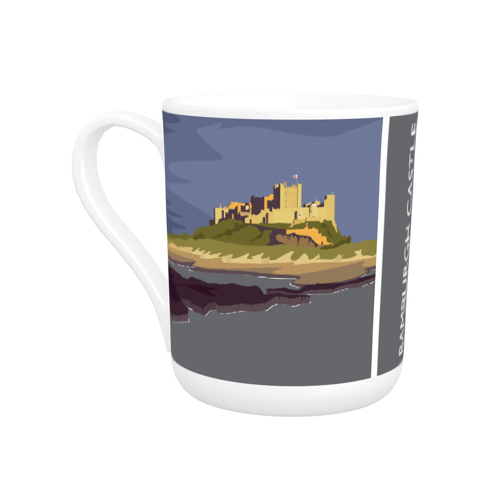 Bamburgh Castle, Northumberland Bone China Mug