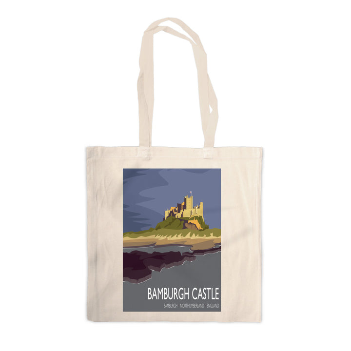 Bamburgh Castle, Northumberland Canvas Tote Bag