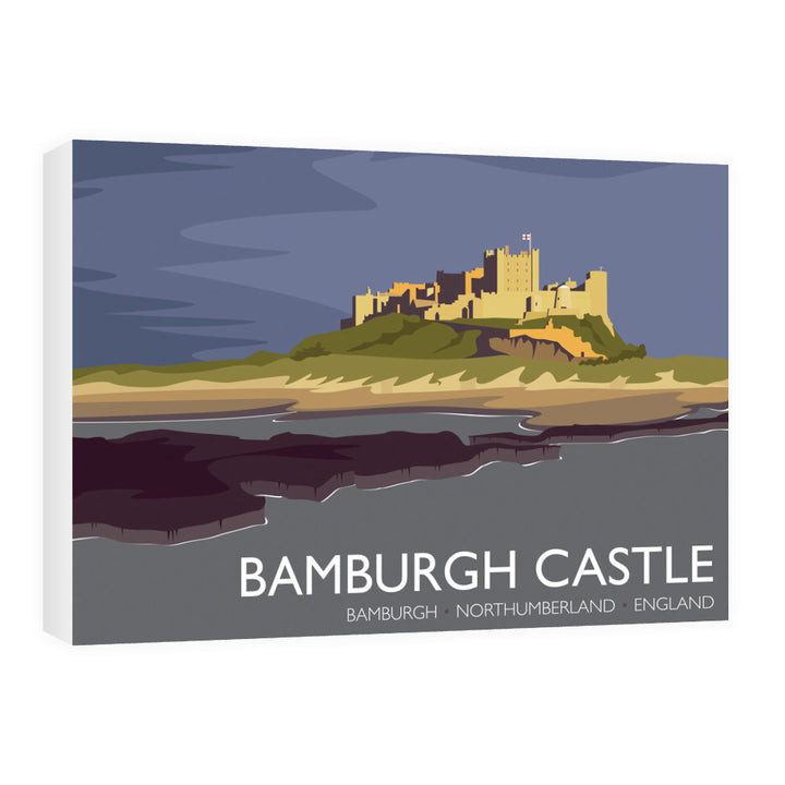 Bamburgh Castle, Northumberland 60cm x 80cm Canvas