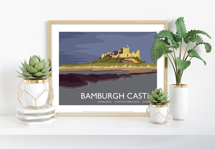 Bamburgh Castle, Northumberland - Art Print