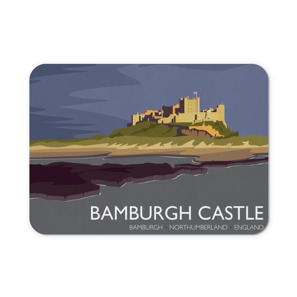 Bamburgh Castle, Northumberland Mouse Mat