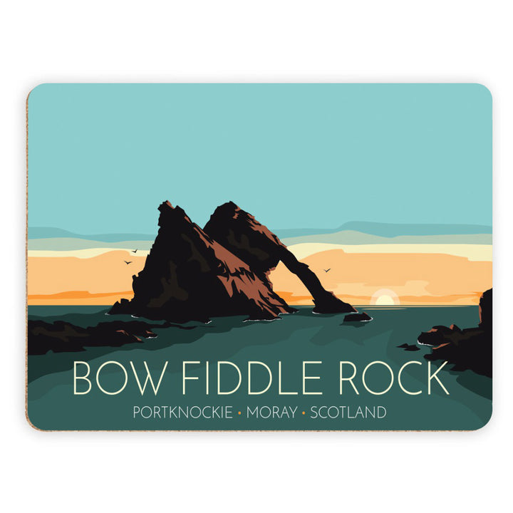 Bow Fiddle Rock, Moray, Scotland Placemat
