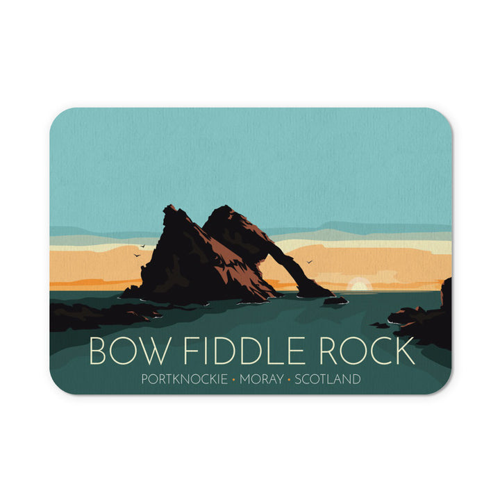 Bow Fiddle Rock, Moray, Scotland Mouse Mat