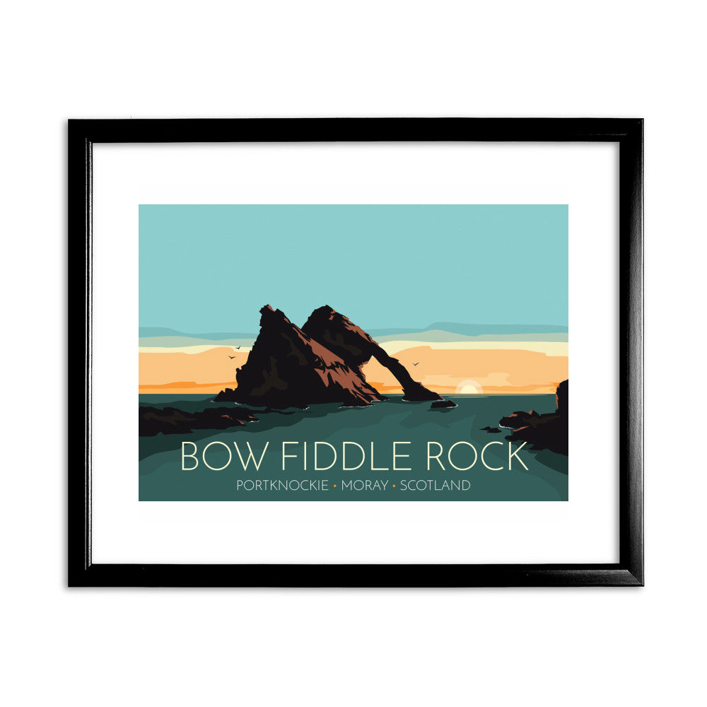 Bow Fiddle Rock, Moray, Scotland - Art Print