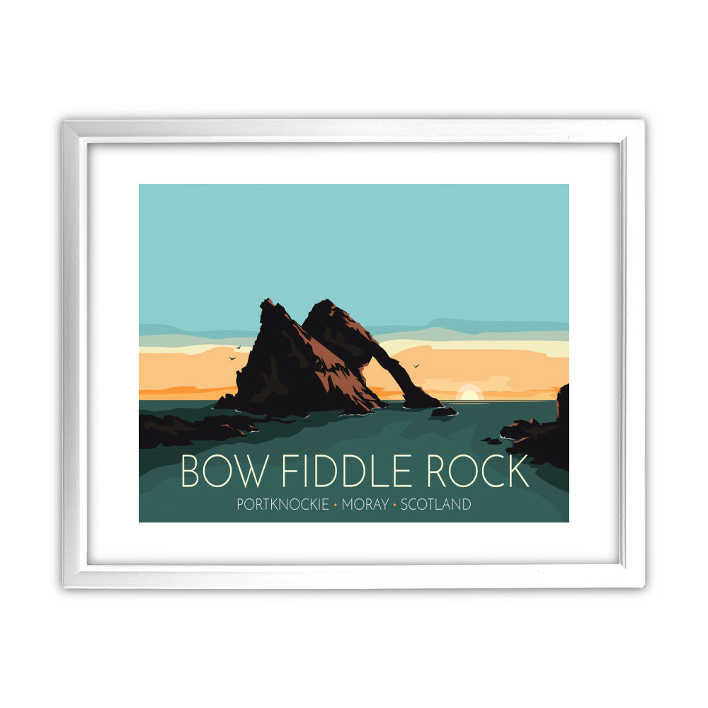 Bow Fiddle Rock, Moray, Scotland - Art Print