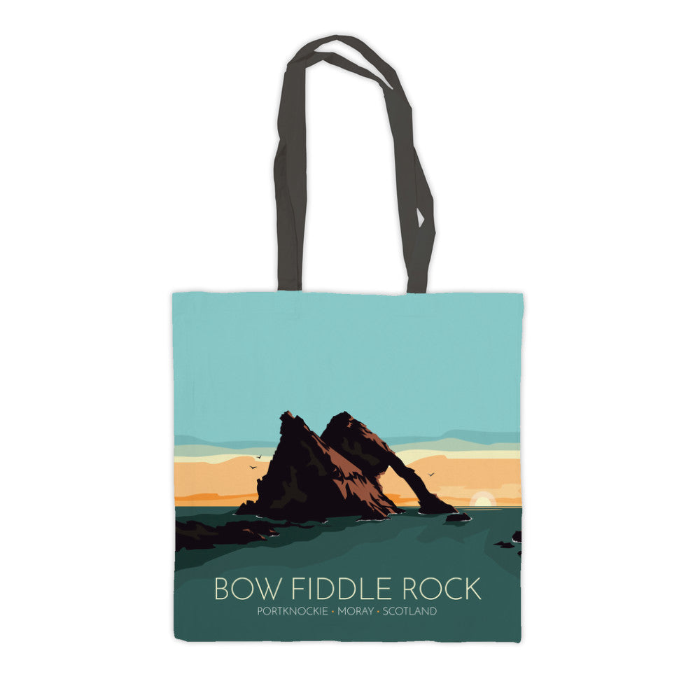 Bow Fiddle Rock, Moray, Scotland Premium Tote Bag