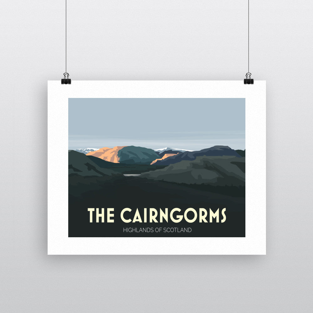 The Cairngorms, Highlands of Scotland - Art Print