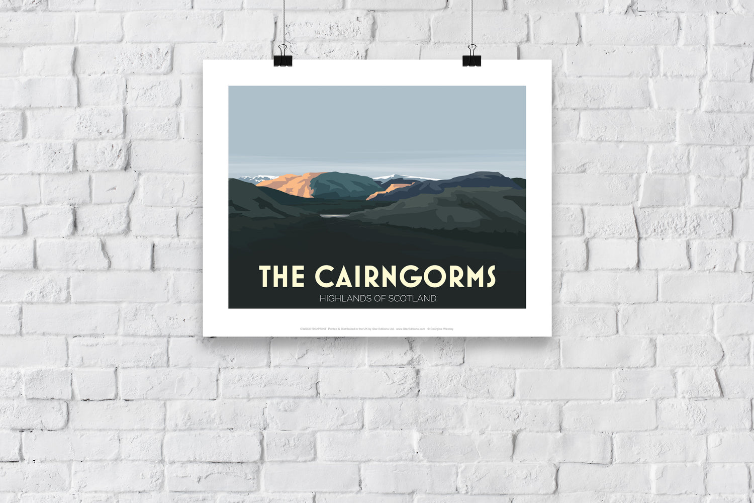 The Cairngorms, Highlands of Scotland - Art Print