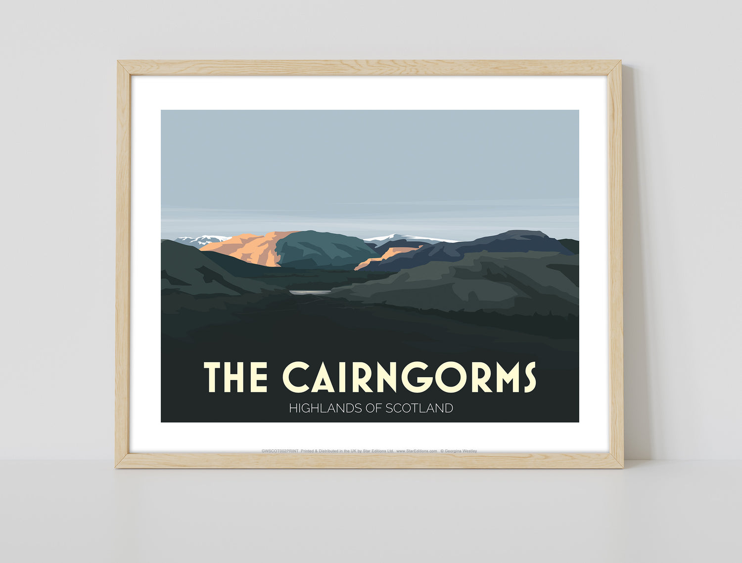 The Cairngorms, Highlands of Scotland - Art Print