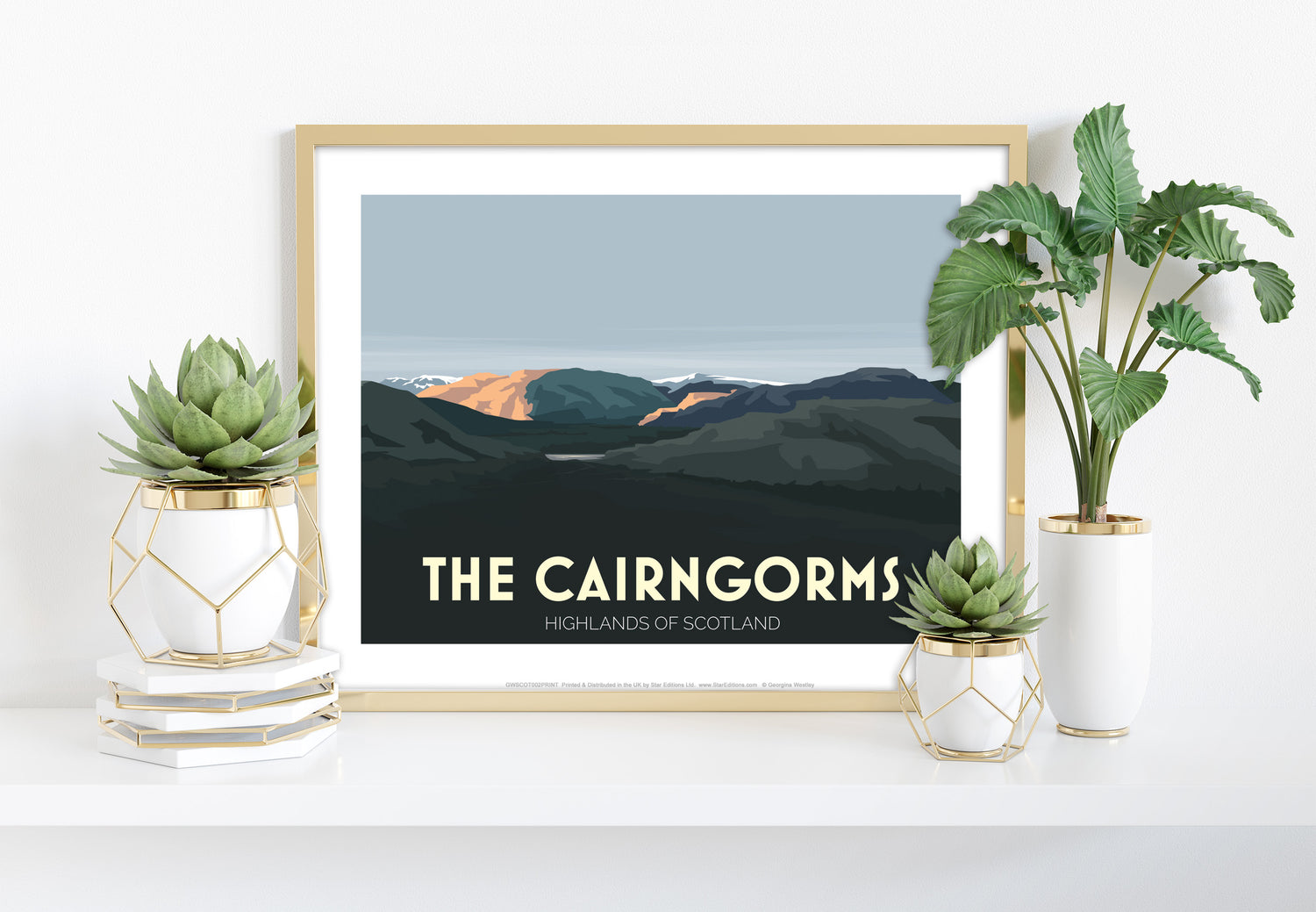 The Cairngorms, Highlands of Scotland - Art Print