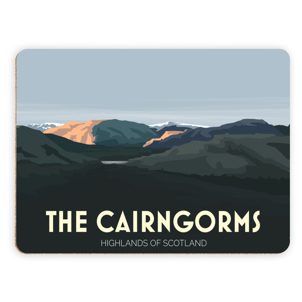 The Cairngorms, Highlands of Scotland Placemat