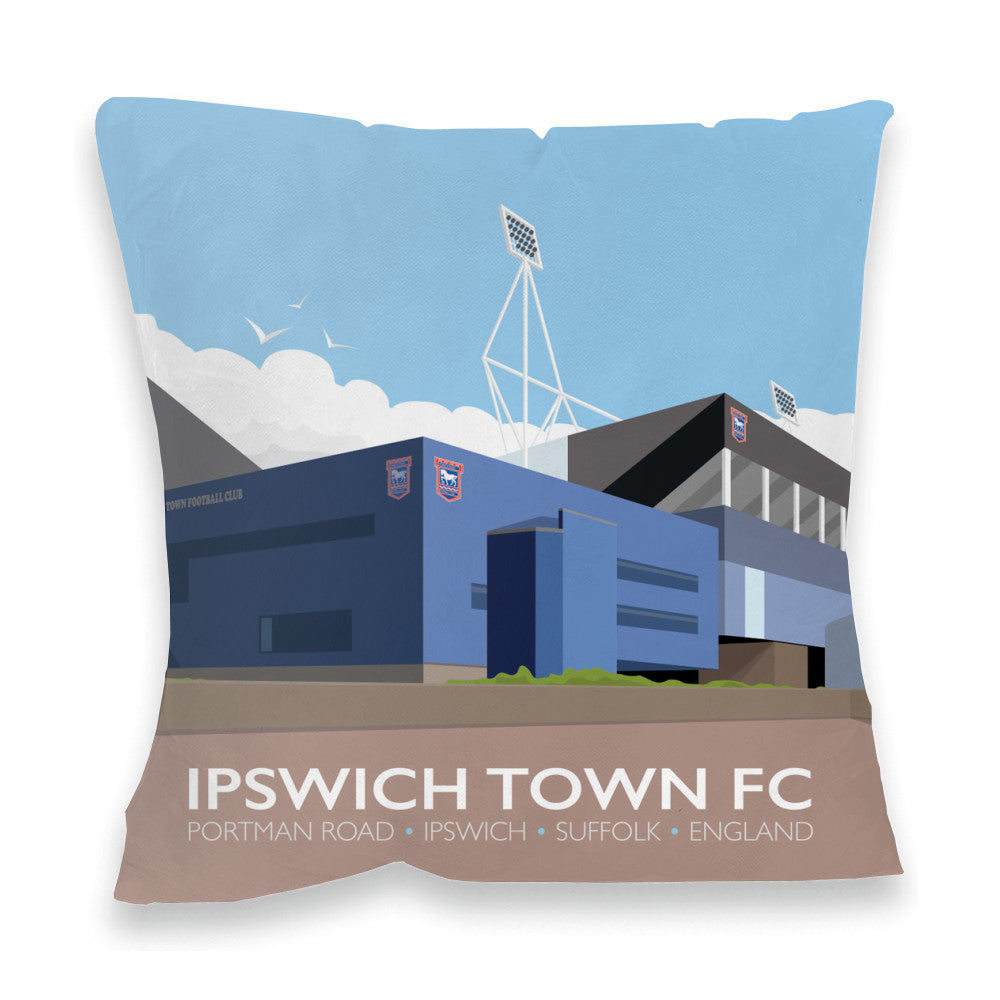 Portman Road, Ipswich Fibre Filled Cushion