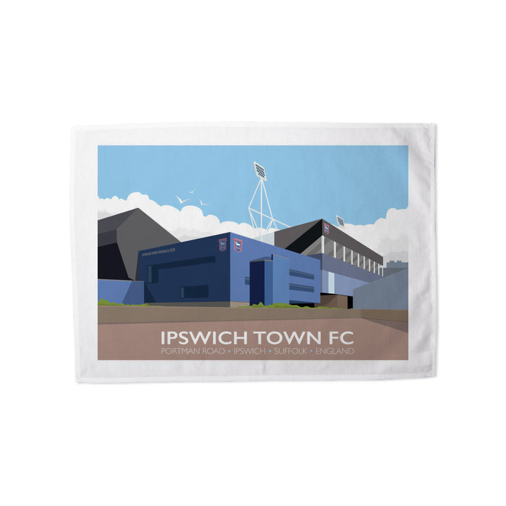 Portman Road, Ipswich Tea Towel