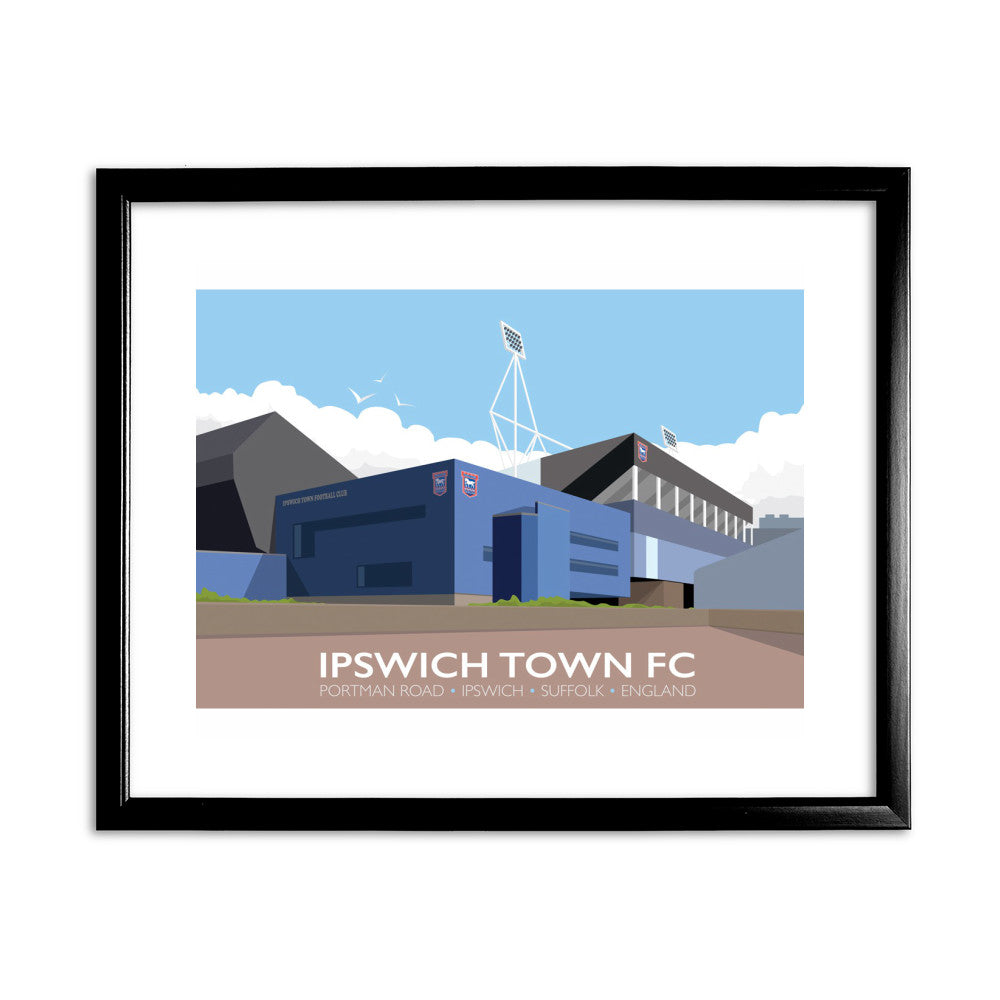 Portman Road, Ipswich - Art Print