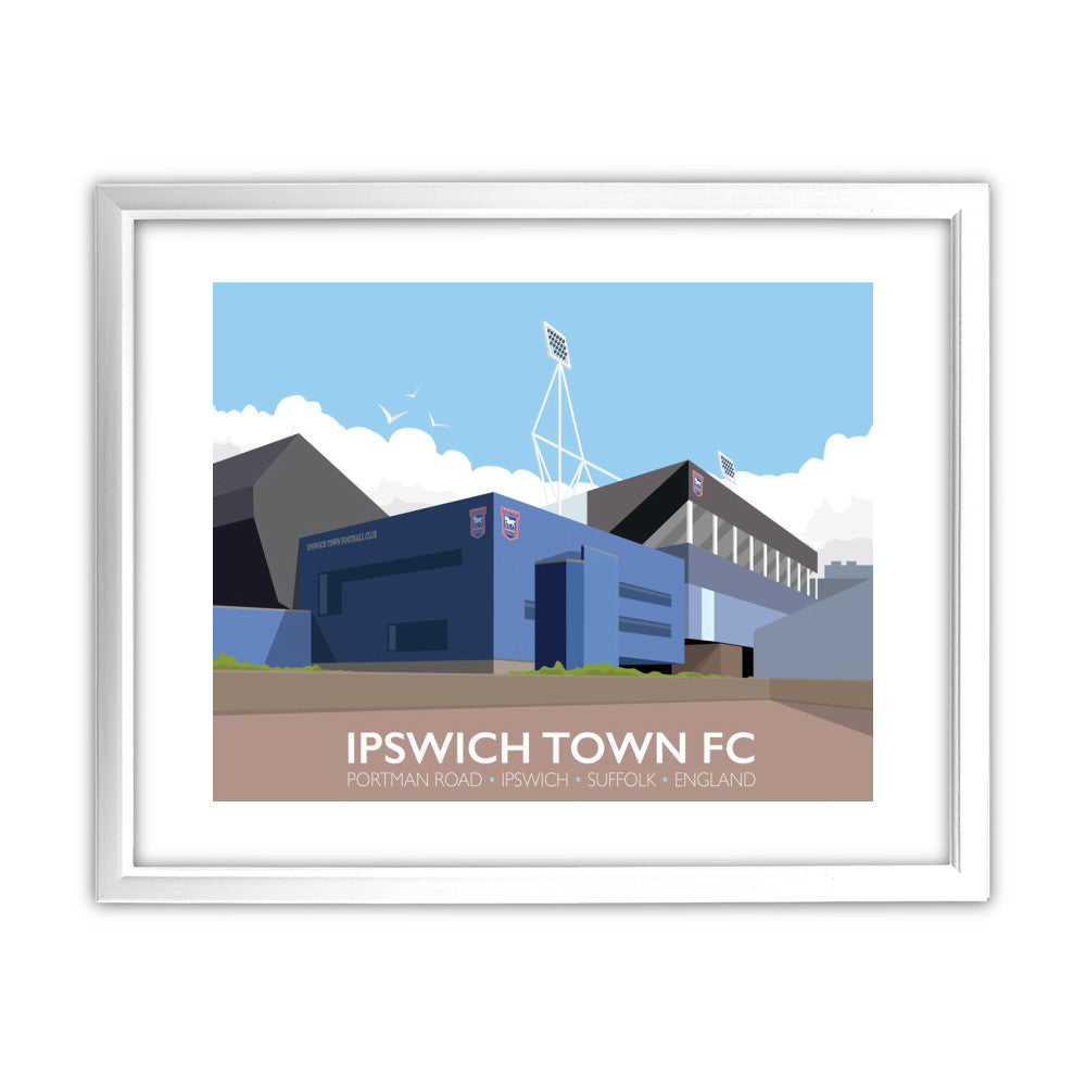 Portman Road, Ipswich - Art Print