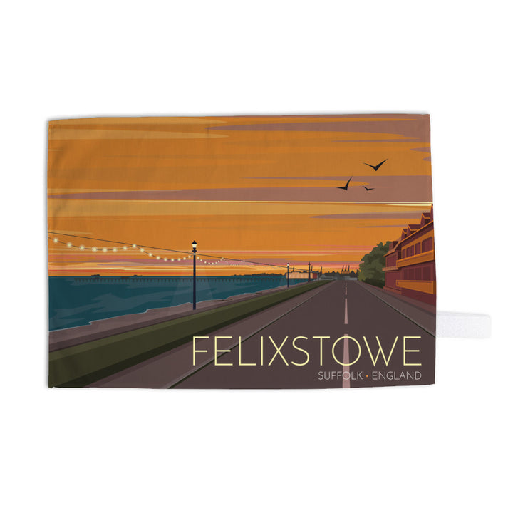 Felixstowe, Suffolk Tea Towel