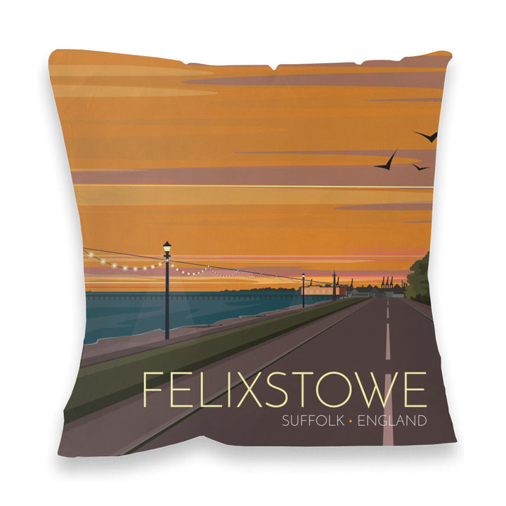 Felixstowe, Suffolk Fibre Filled Cushion