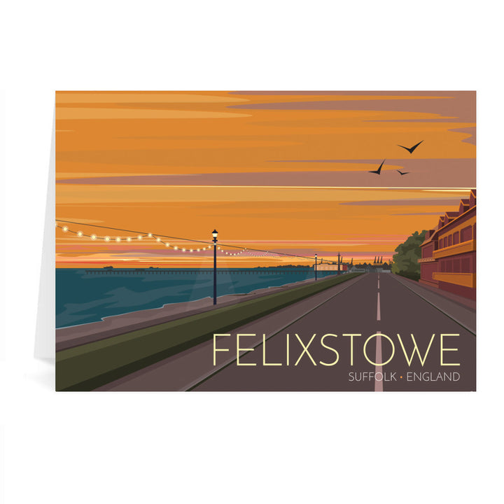 Felixstowe, Suffolk Greeting Card 7x5