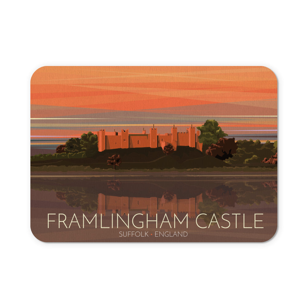 Framlingham Castle, Suffolk Mouse Mat