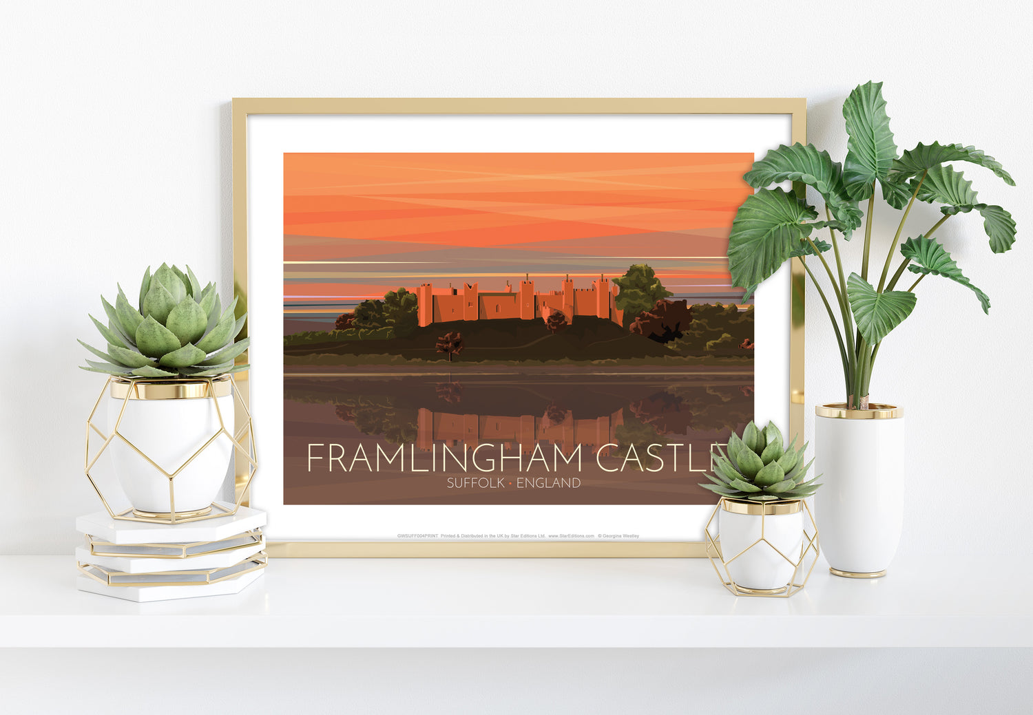 Framlingham Castle, Suffolk - Art Print