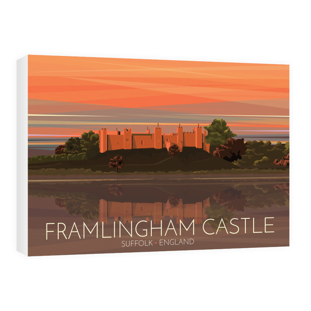 Framlingham Castle, Suffolk 60cm x 80cm Canvas