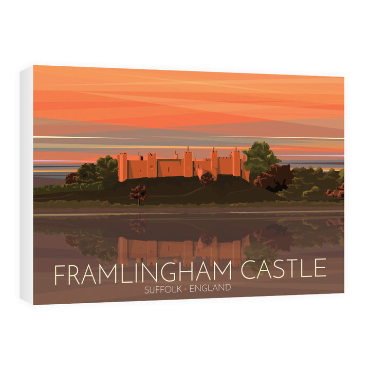Framlingham Castle, Suffolk 60cm x 80cm Canvas