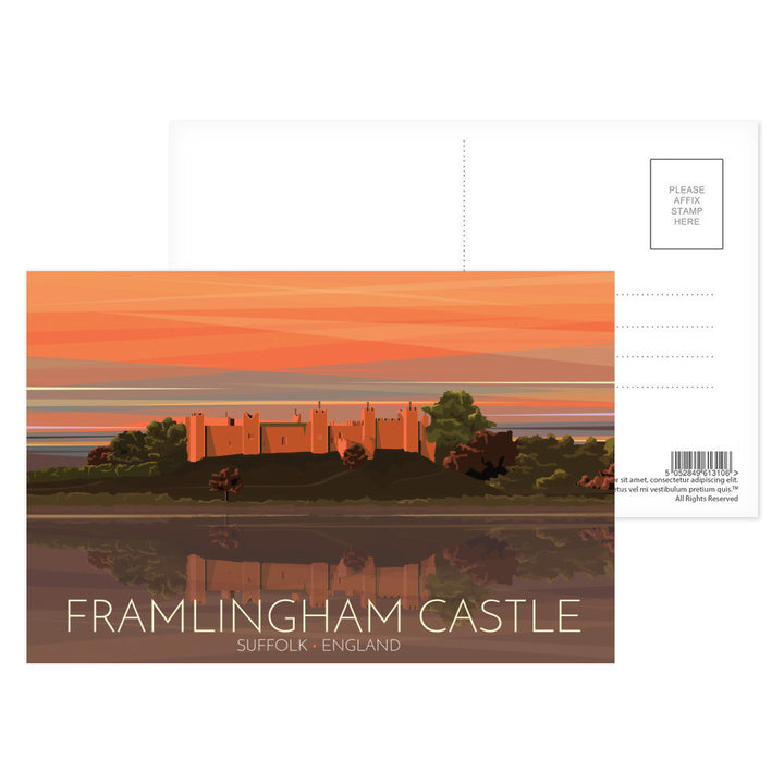 Framlingham Castle, Suffolk Postcard Pack