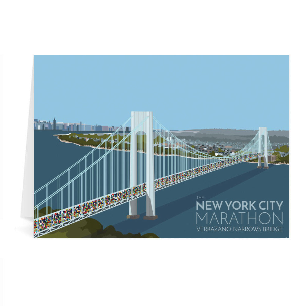 New York, USA Greeting Card 7x5