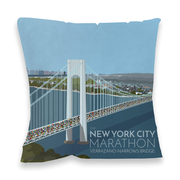 New York, USA Fibre Filled Cushion