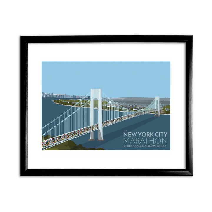 New York, USA 11x14 Framed Print (Black)