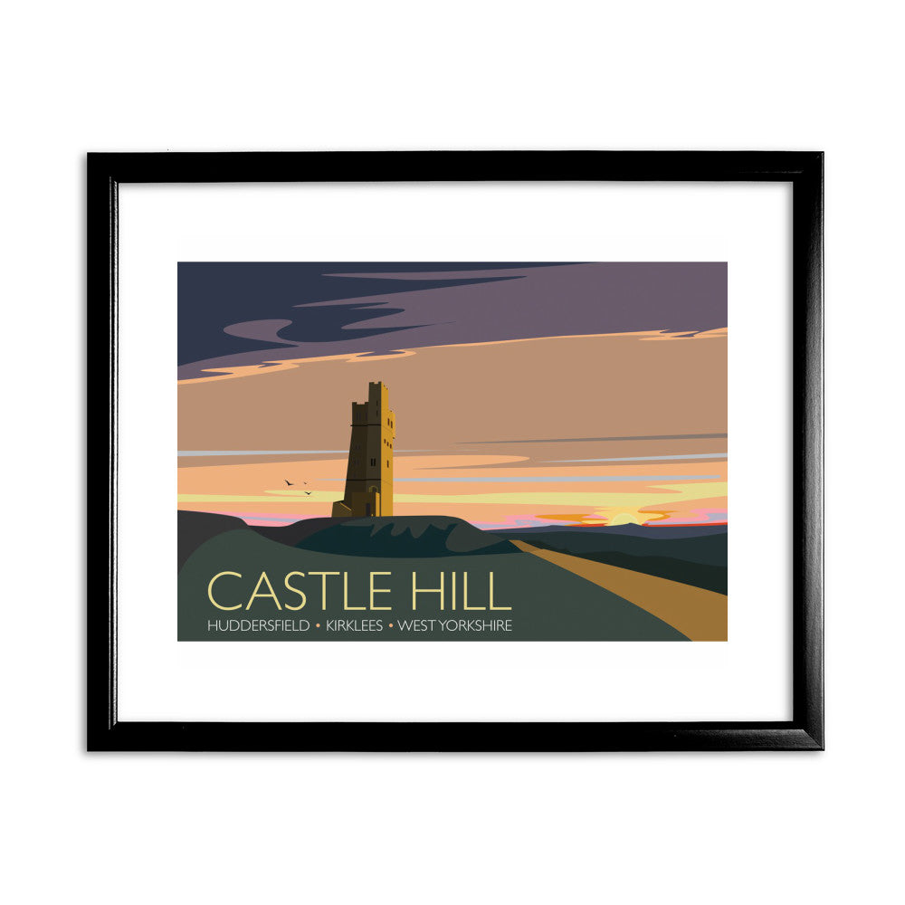 Castle Hill, Huddersfield, Yorkshire - Art Print