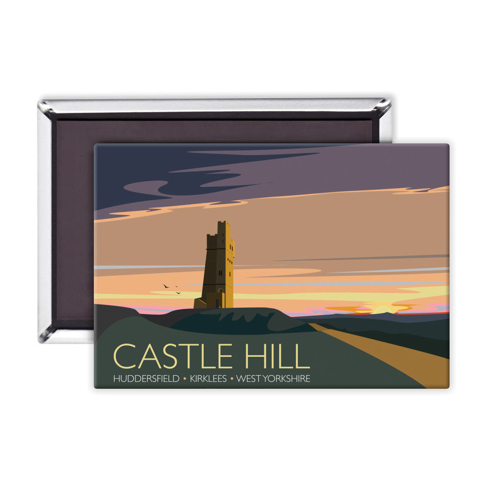 Castle Hill, Huddersfield, Yorkshire Magnet