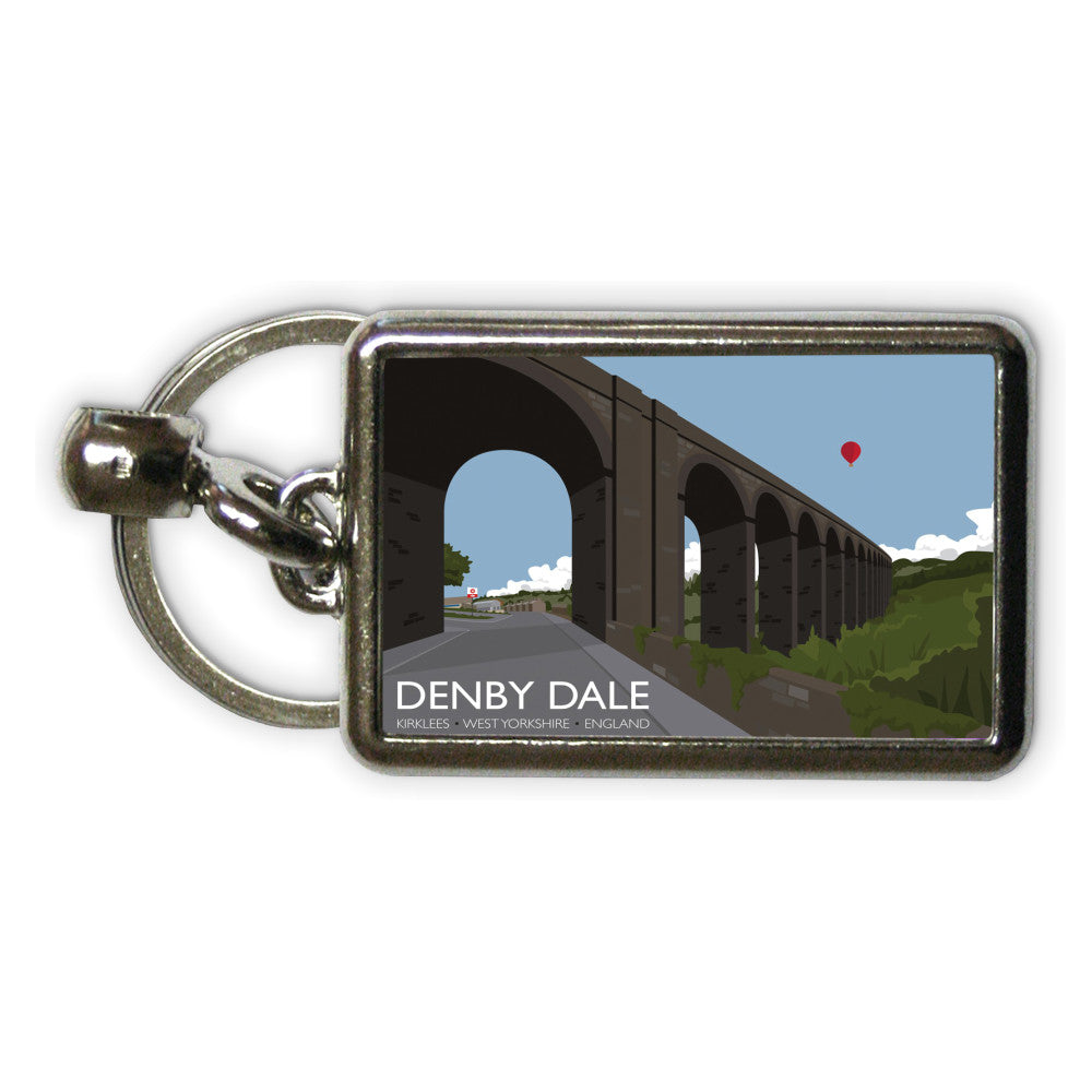 Denby Dale, Kirlees, Yorkshire Metal Keyring