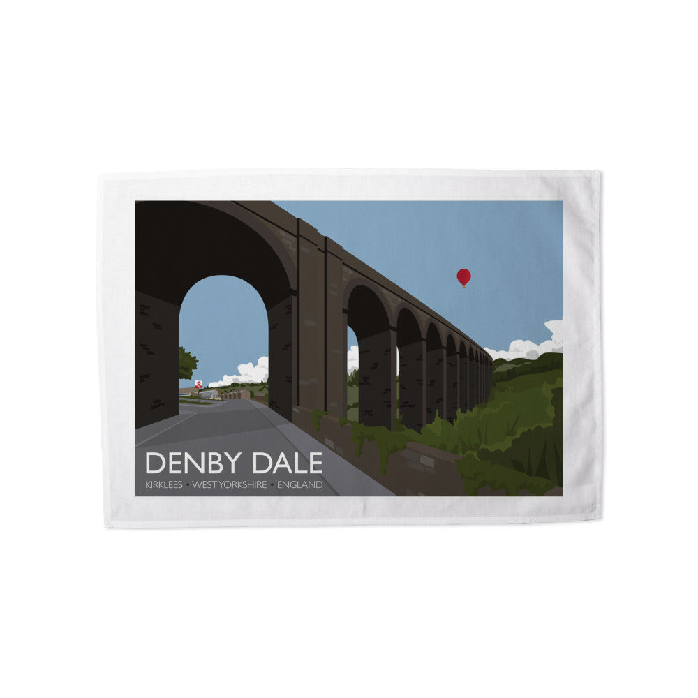 Denby Dale, Kirlees, Yorkshire Tea Towel