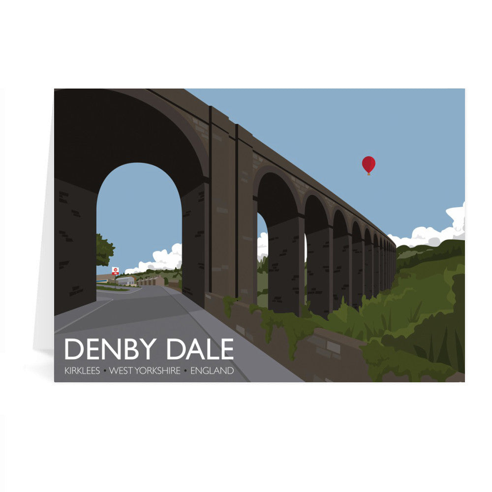 Denby Dale, Kirlees, Yorkshire Greeting Card 7x5