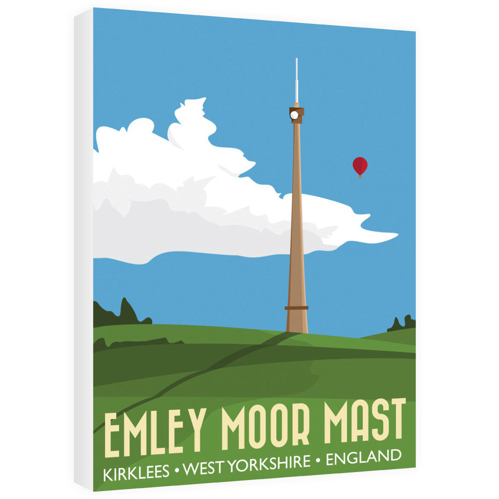 The Emley Moor Mast, Kirklees, Yorkshire 60cm x 80cm Canvas