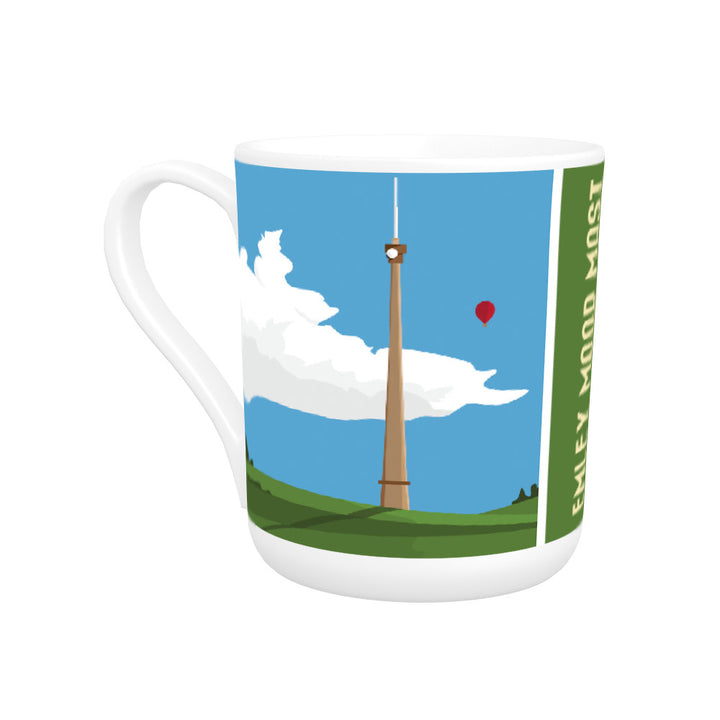 The Emley Moor Mast, Kirklees, Yorkshire Bone China Mug