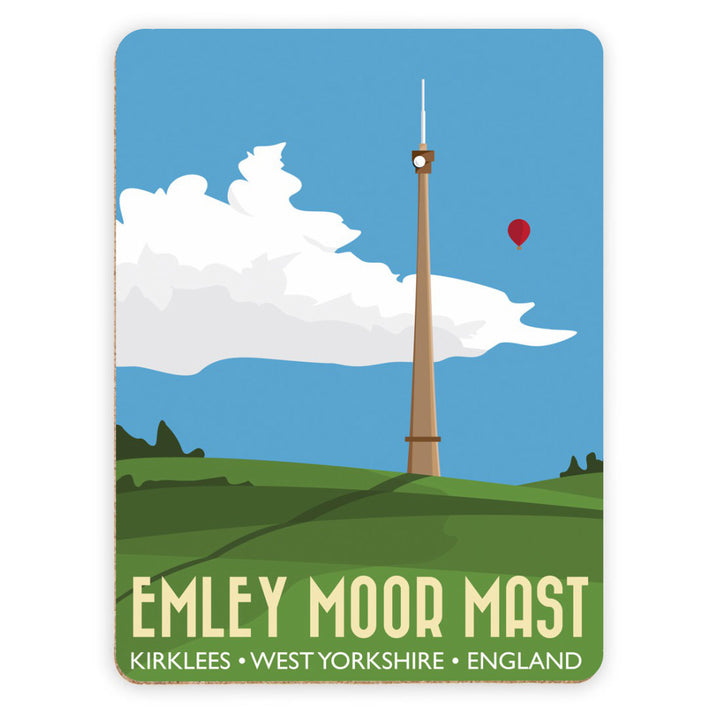 The Emley Moor Mast, Kirklees, Yorkshire Placemat