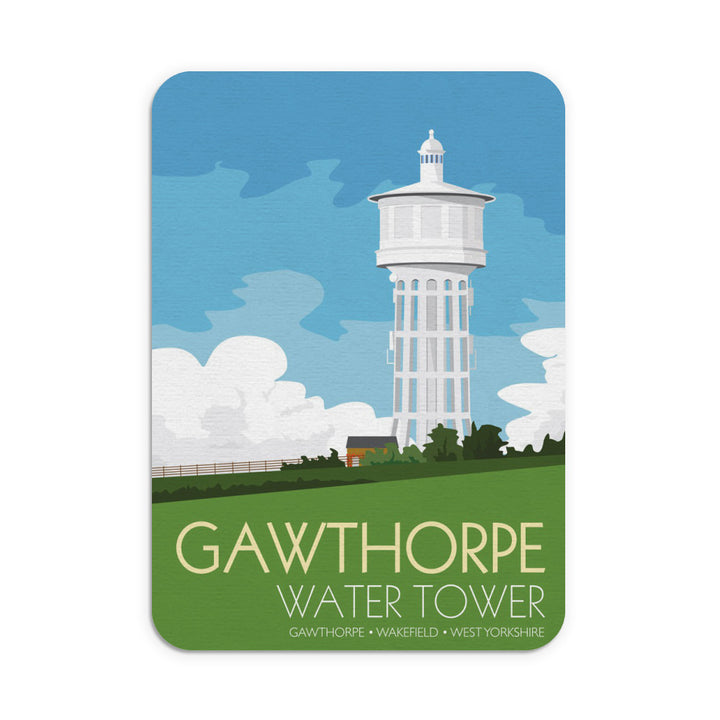 The Gawthorpe Water Tower, Wakefield, Yorkshire Mouse Mat