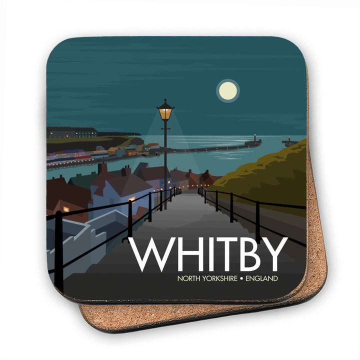 Whitby, Yorkshire MDF Coaster